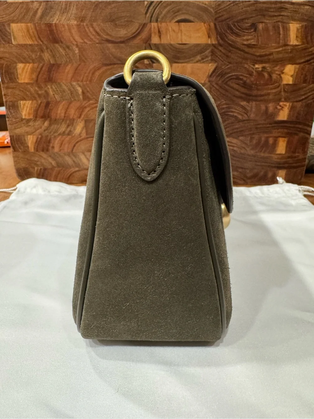 Coach Olive Suede soft Tabby - Picture 7 of 12
